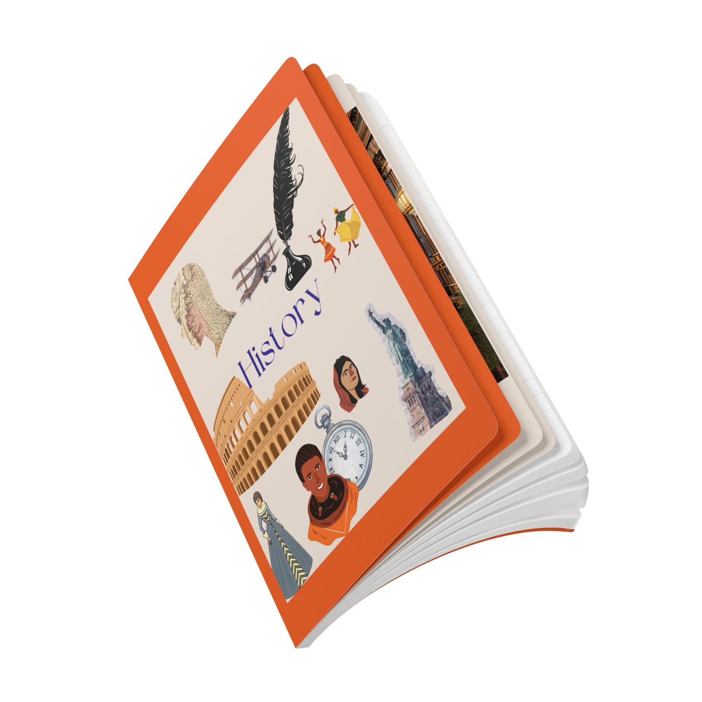 History Softcover Notebook