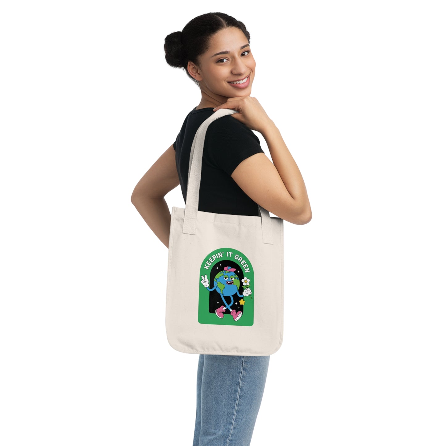 Organic Canvas Tote Bag