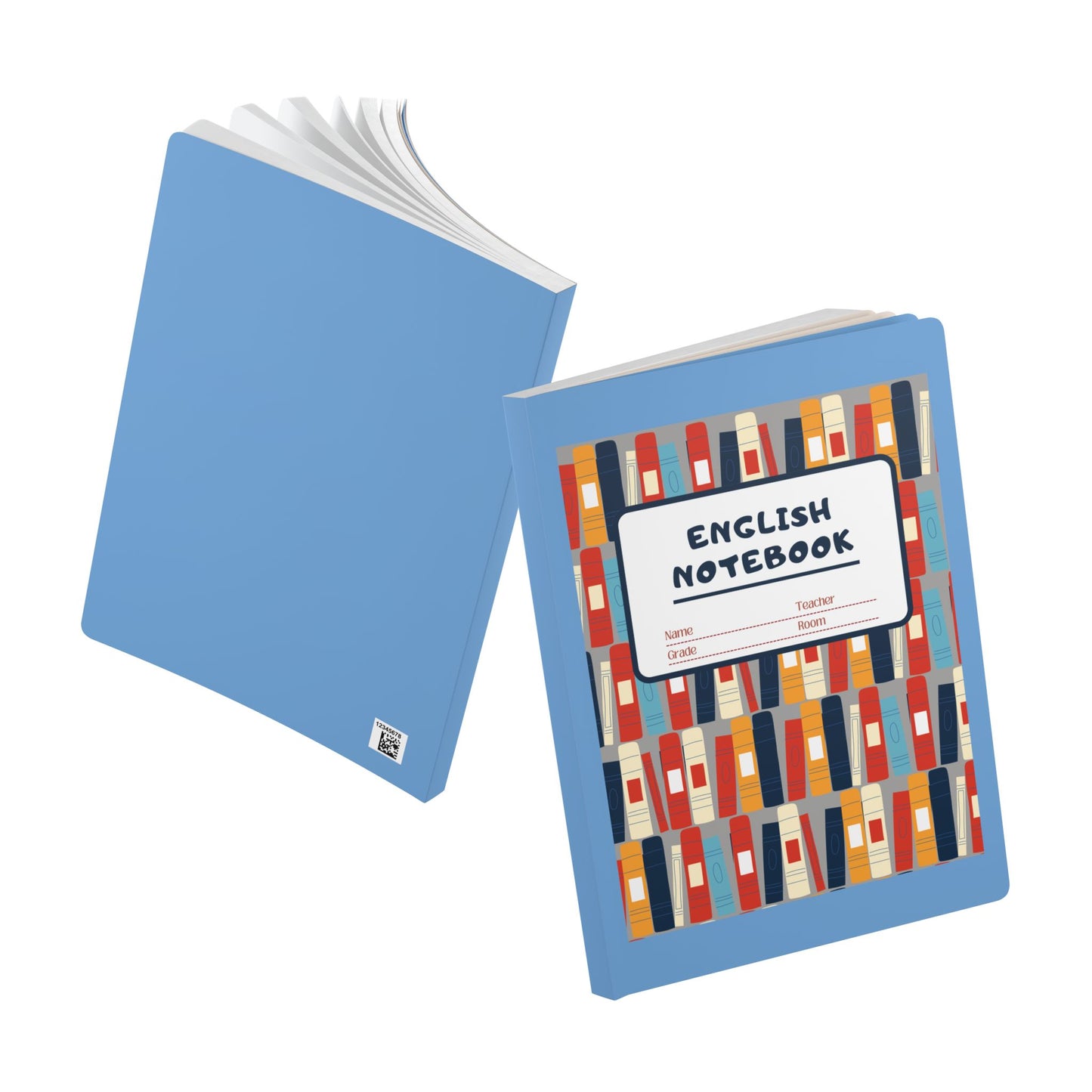 English Softcover Notebook