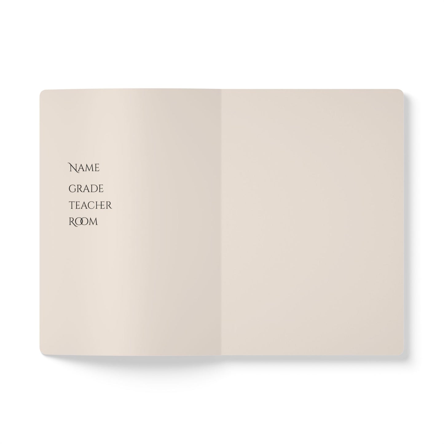 Yellow Softcover Journal