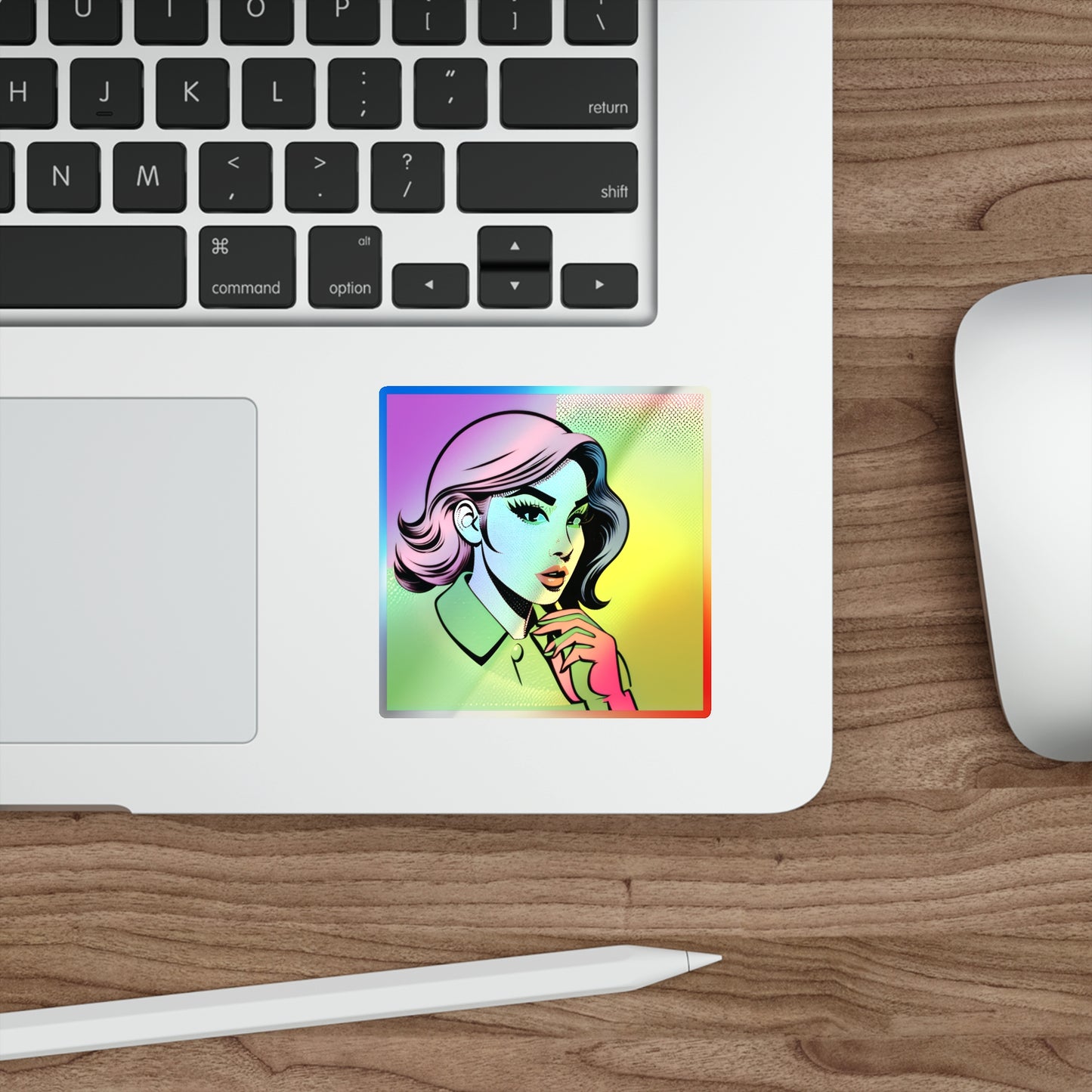 Holographic Die-cut Stickers