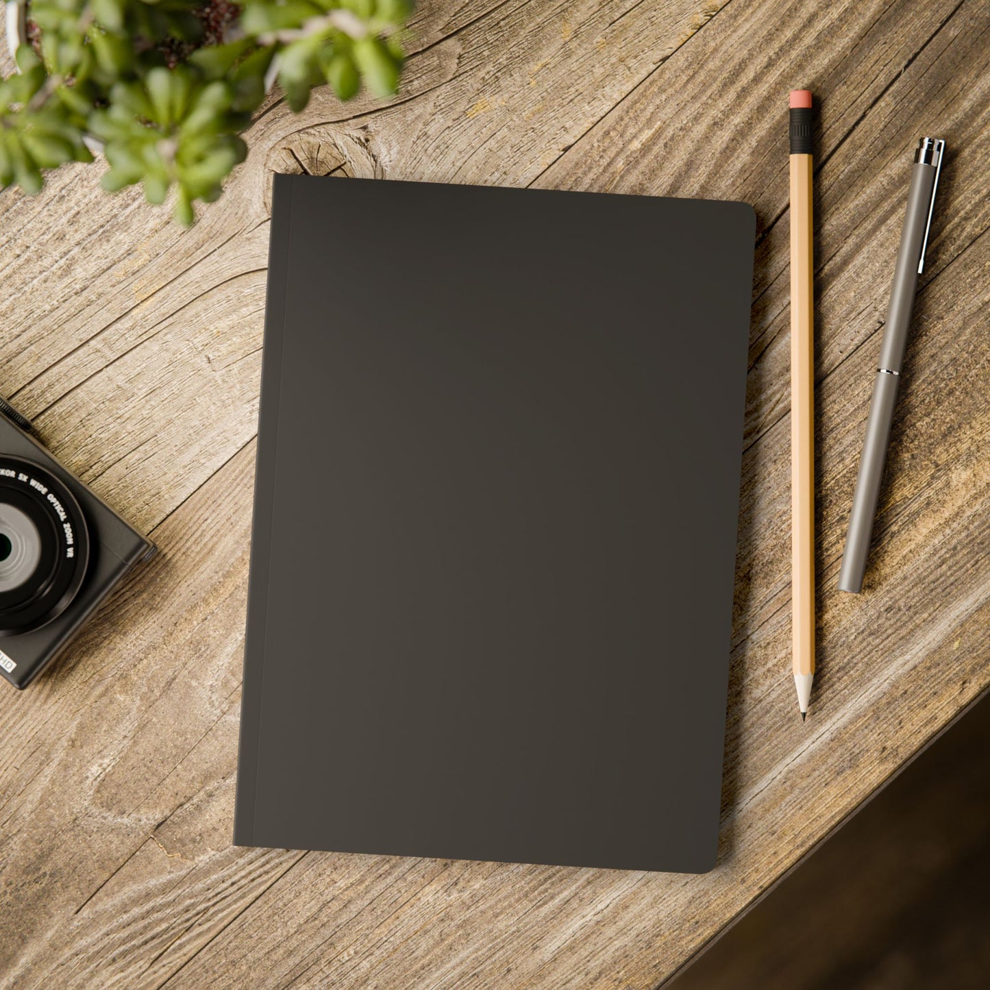 Black Softcover Notebook