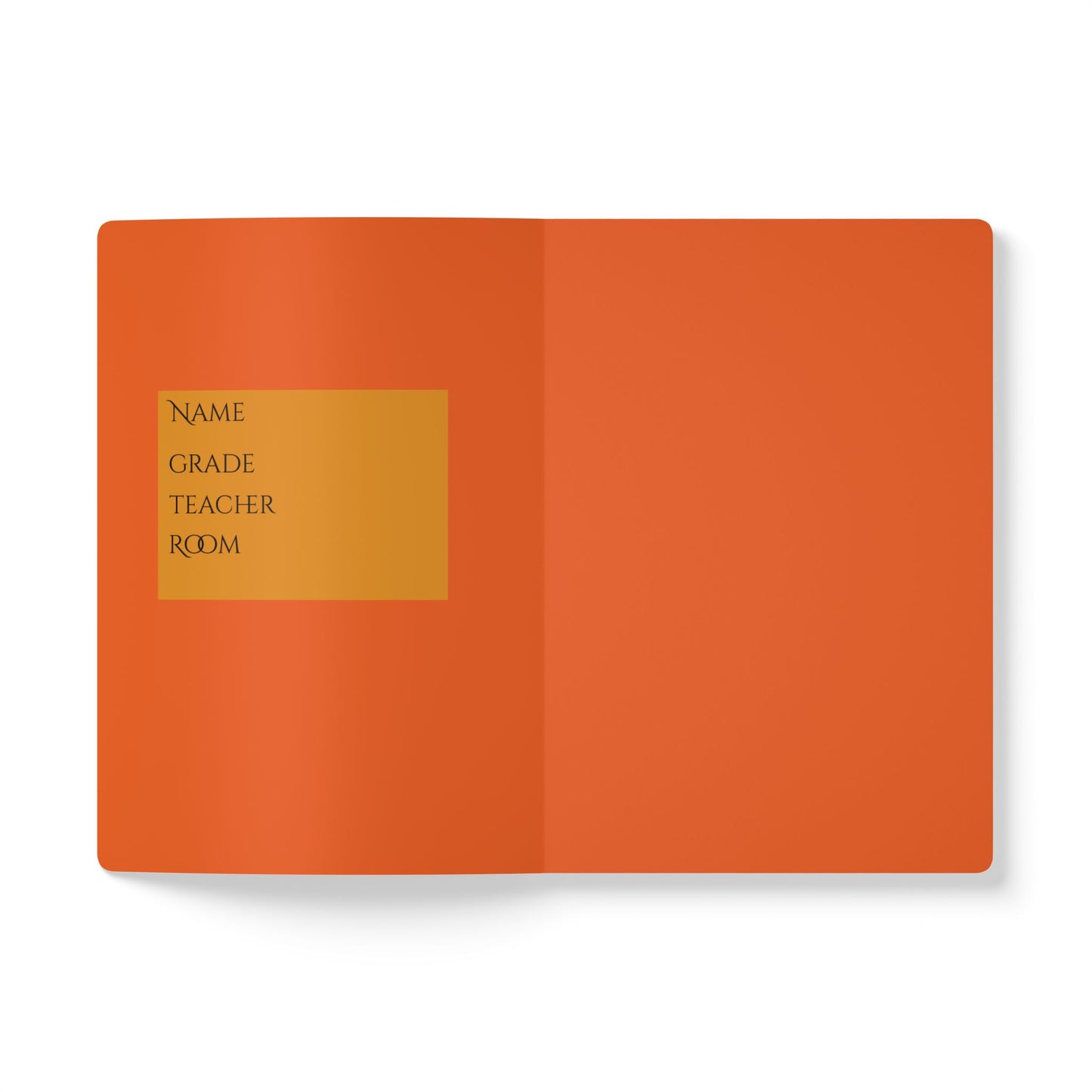 History Softcover Notebook