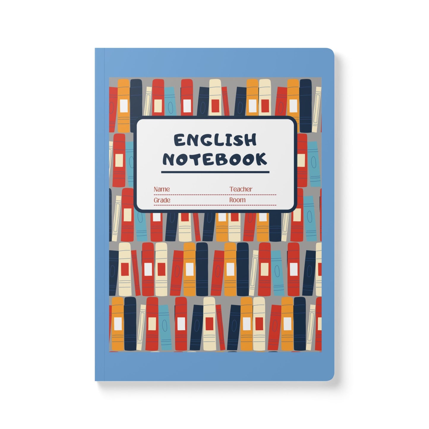 English Softcover Notebook