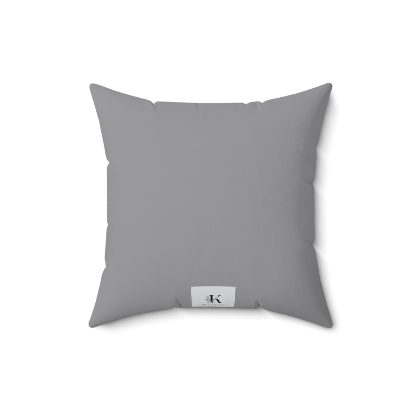 Faux Suede Square Pillow