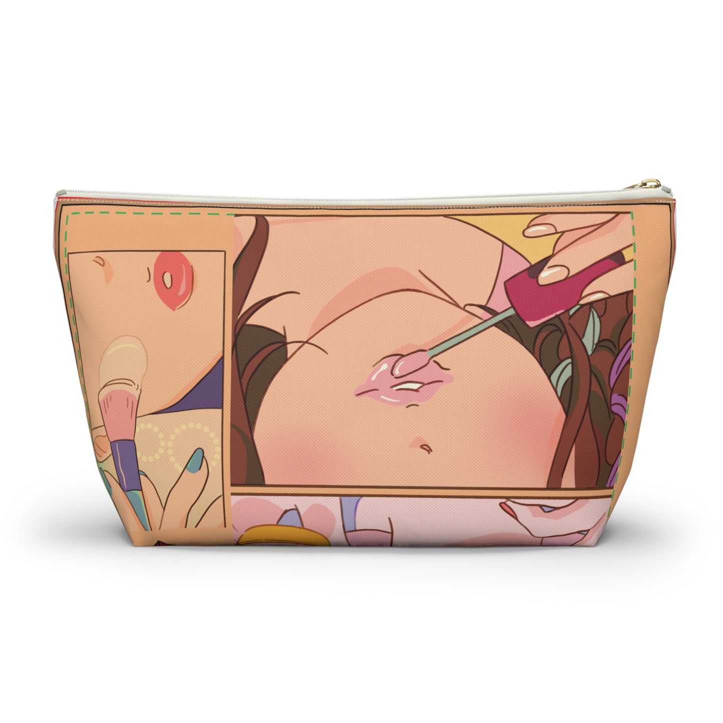 Pouch with T-bottom