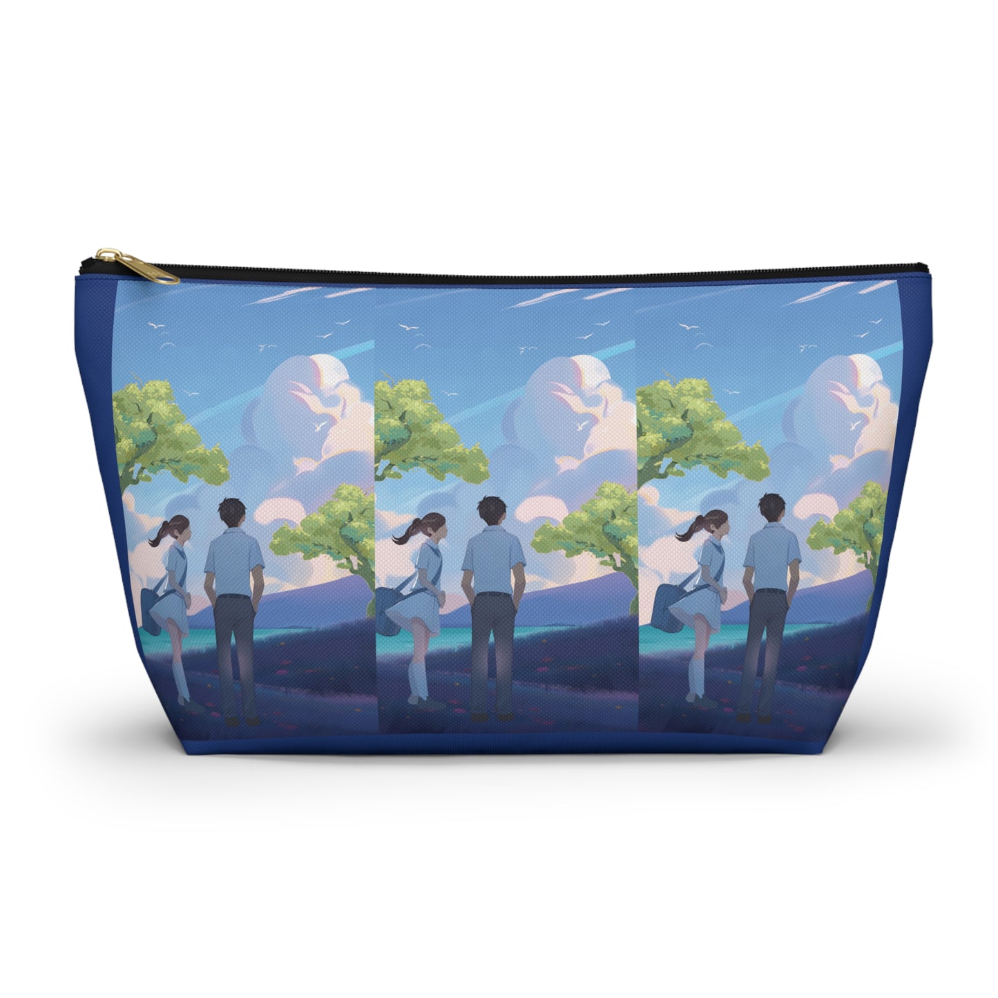 Pouch with T-bottom