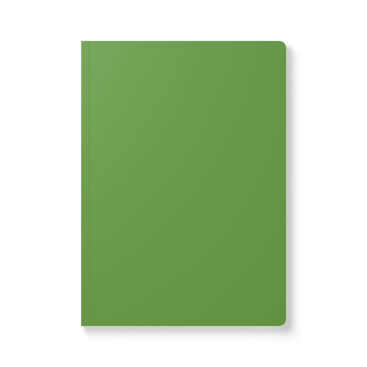 Pale Green Softcover Notebook