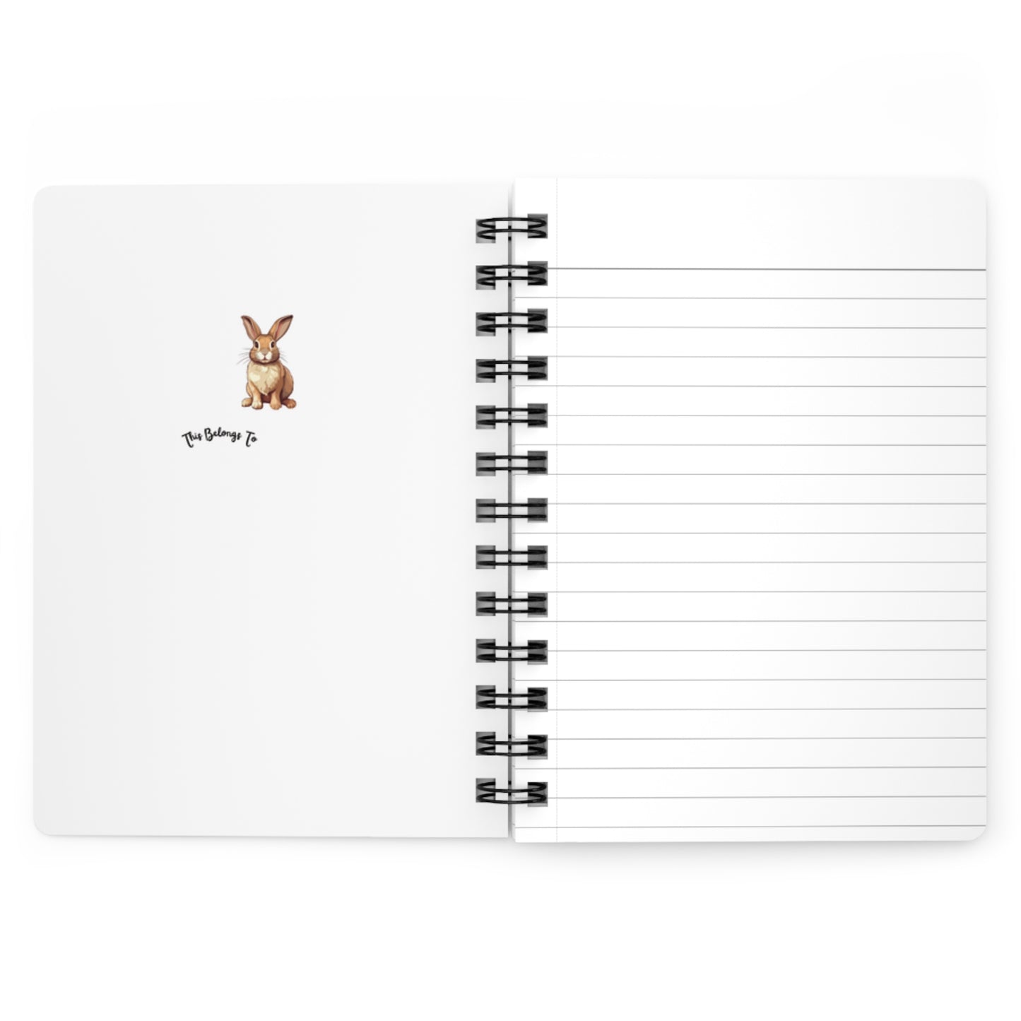 "Where's my carrot? "Spiral Bound Notebook