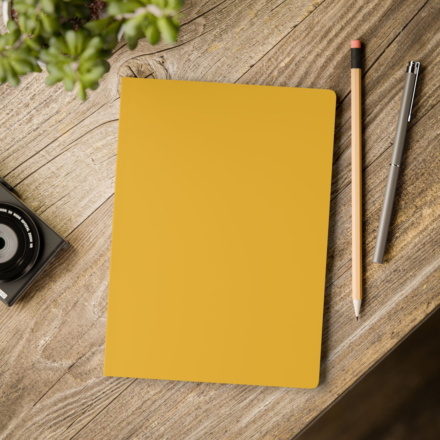 Yellow Softcover Journal