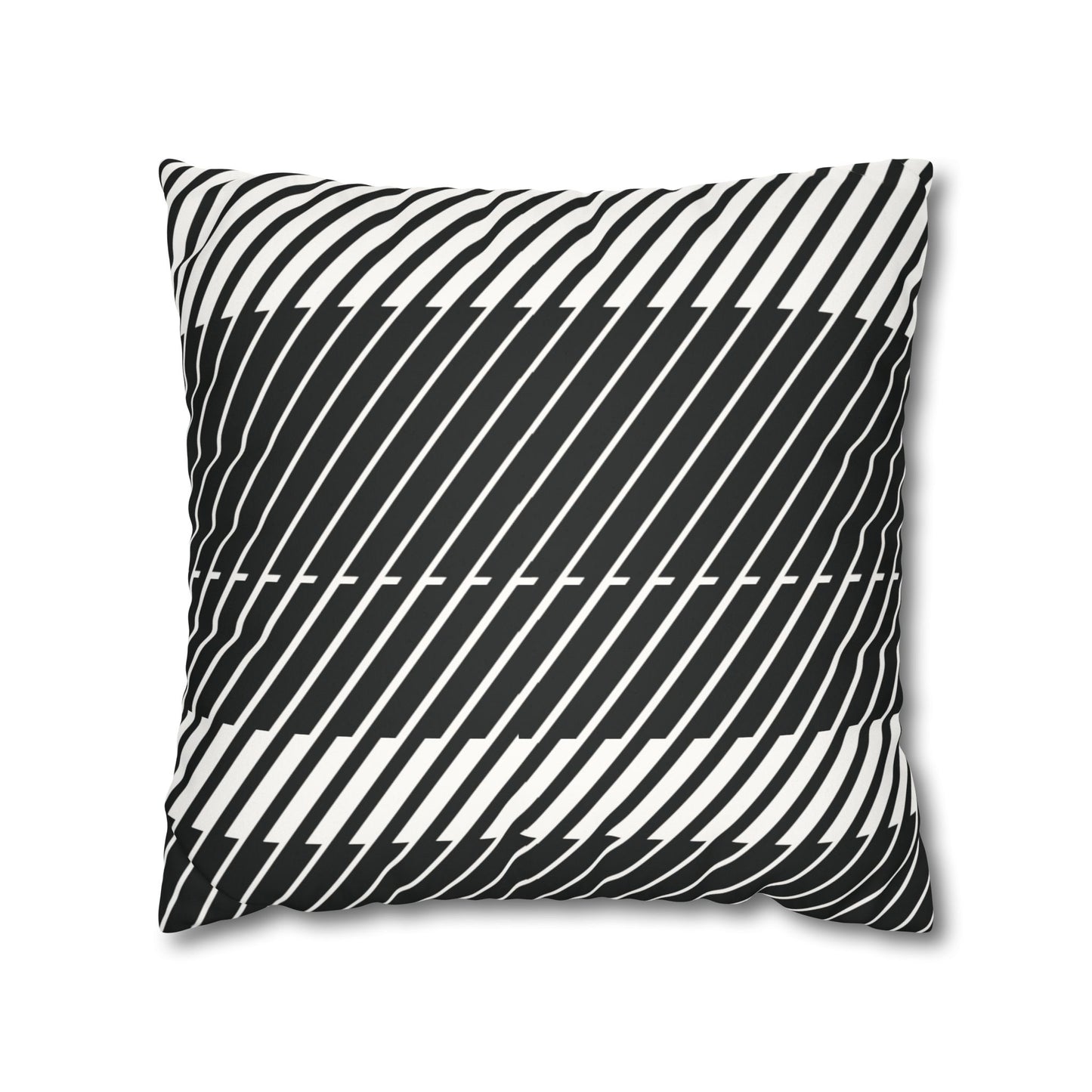 Faux Suede Square Pillowcase