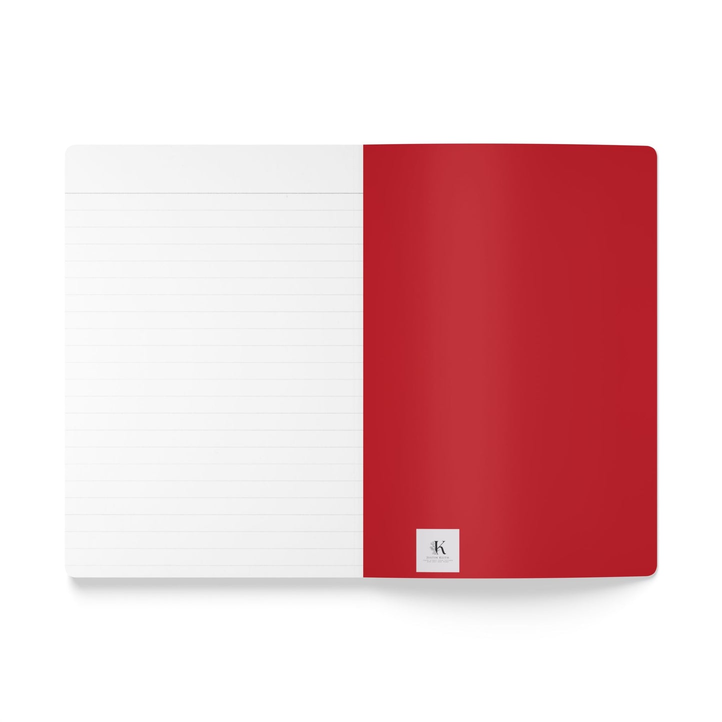 Fire Engine Red Softcover Notebook