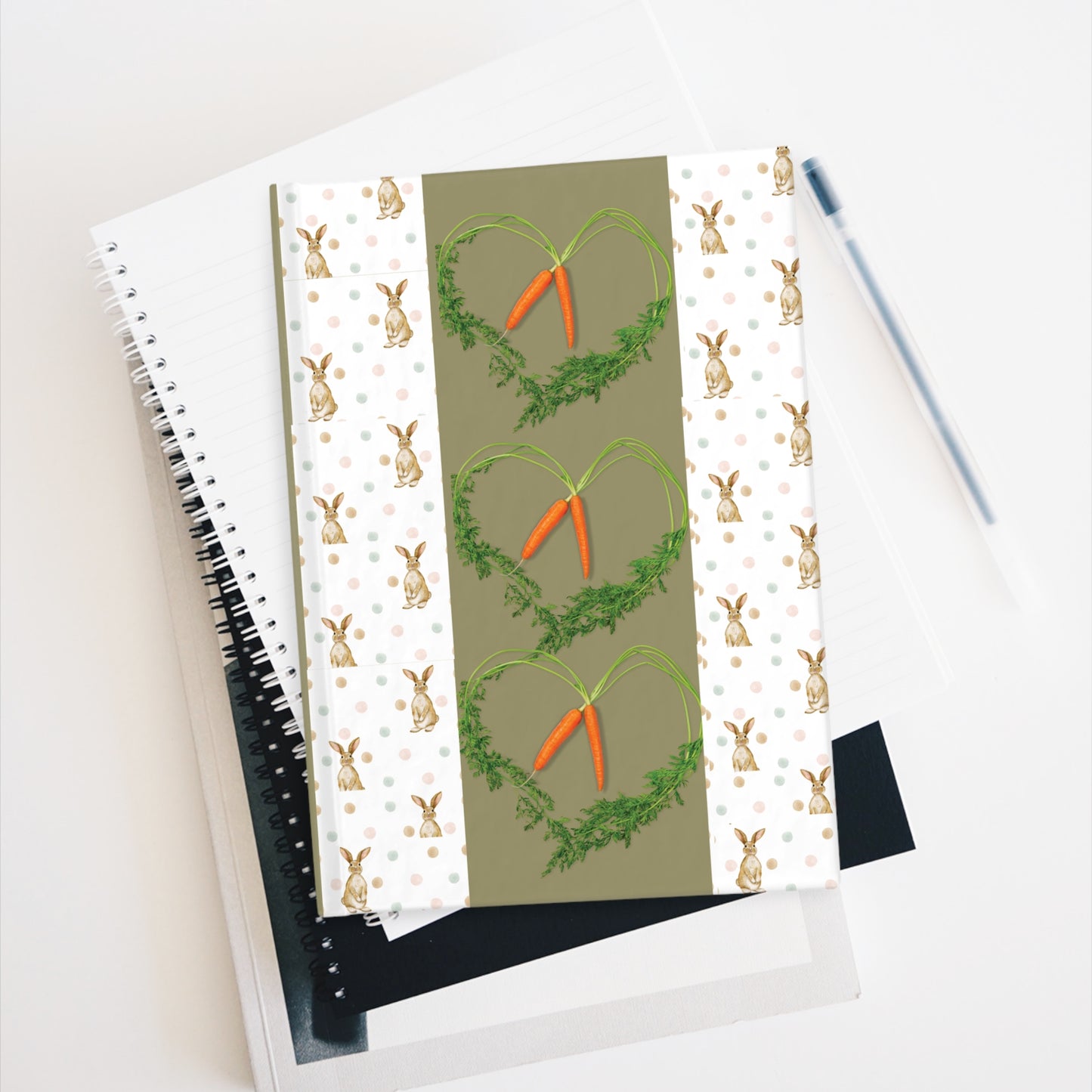 "Where's my carrot" Journal Book - Blank