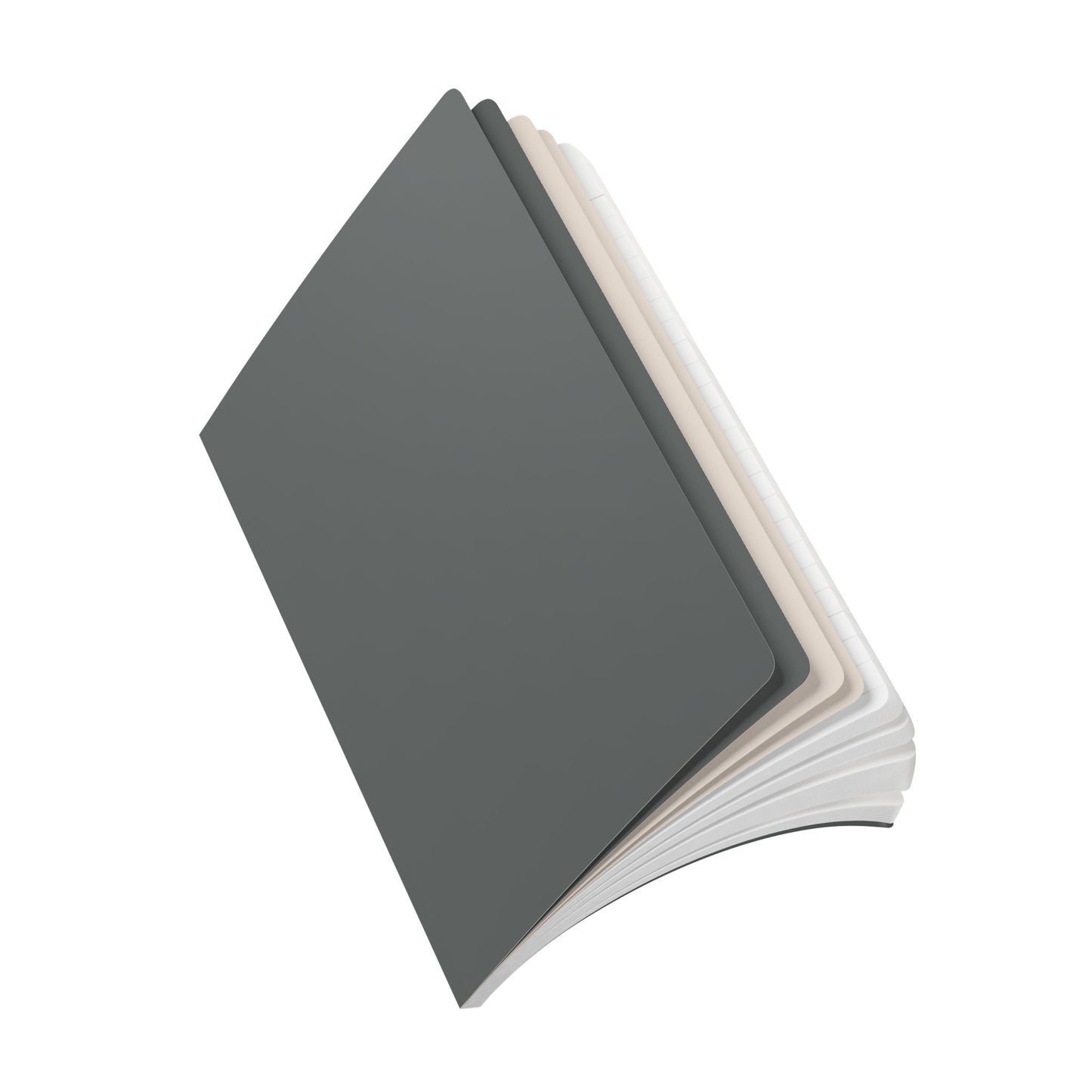 Dark Grey Softcover Notebook