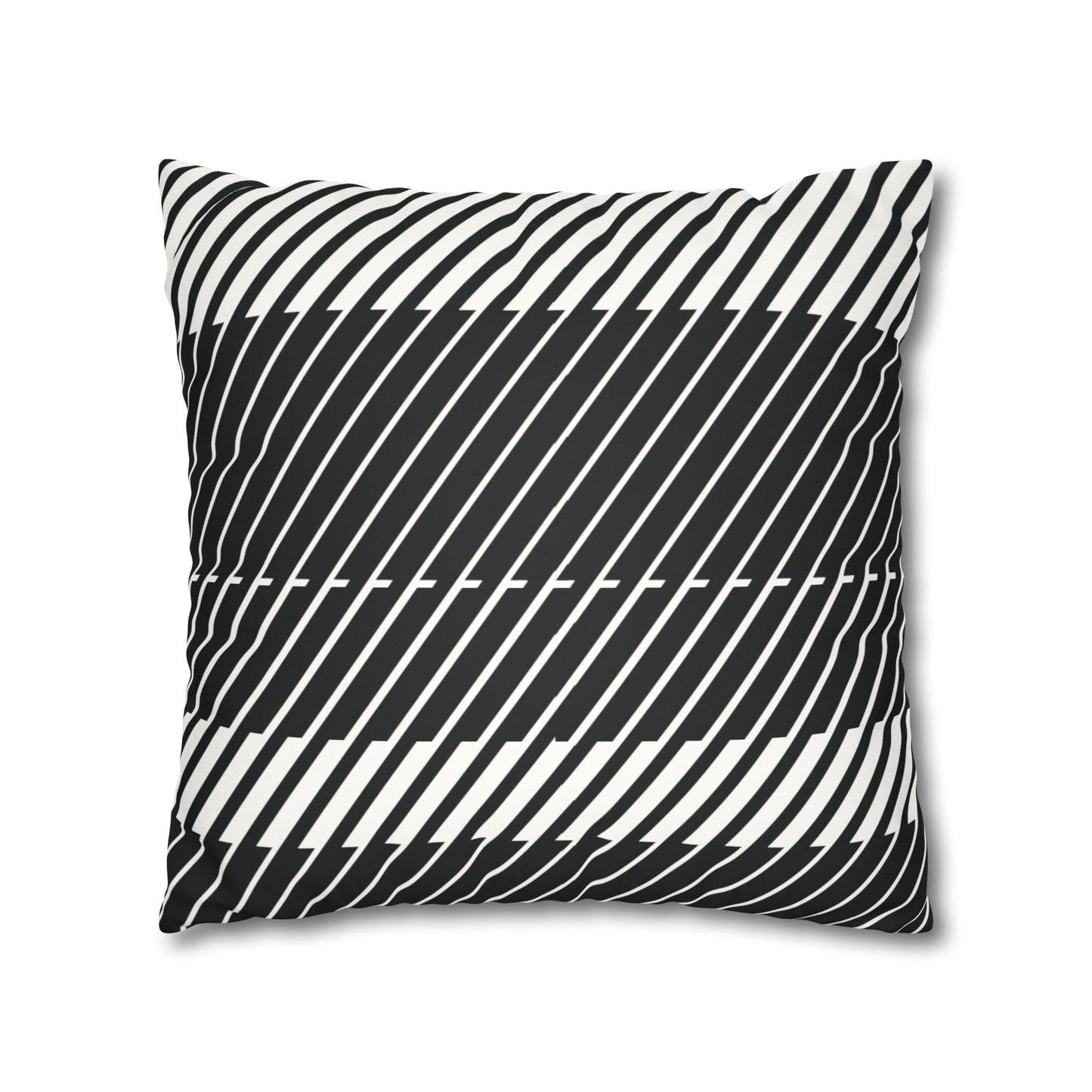 Faux Suede Square Pillowcase