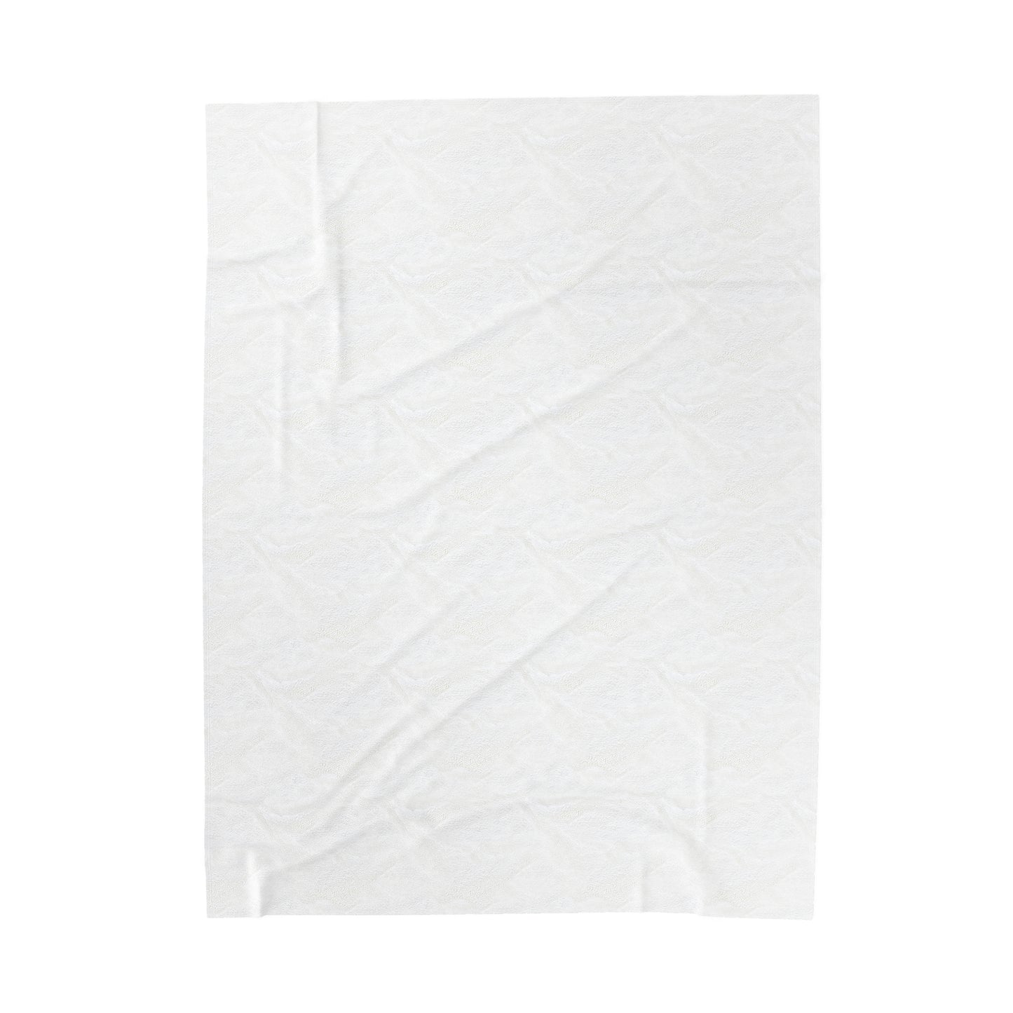 Blue Velveteen Plush Blanket
