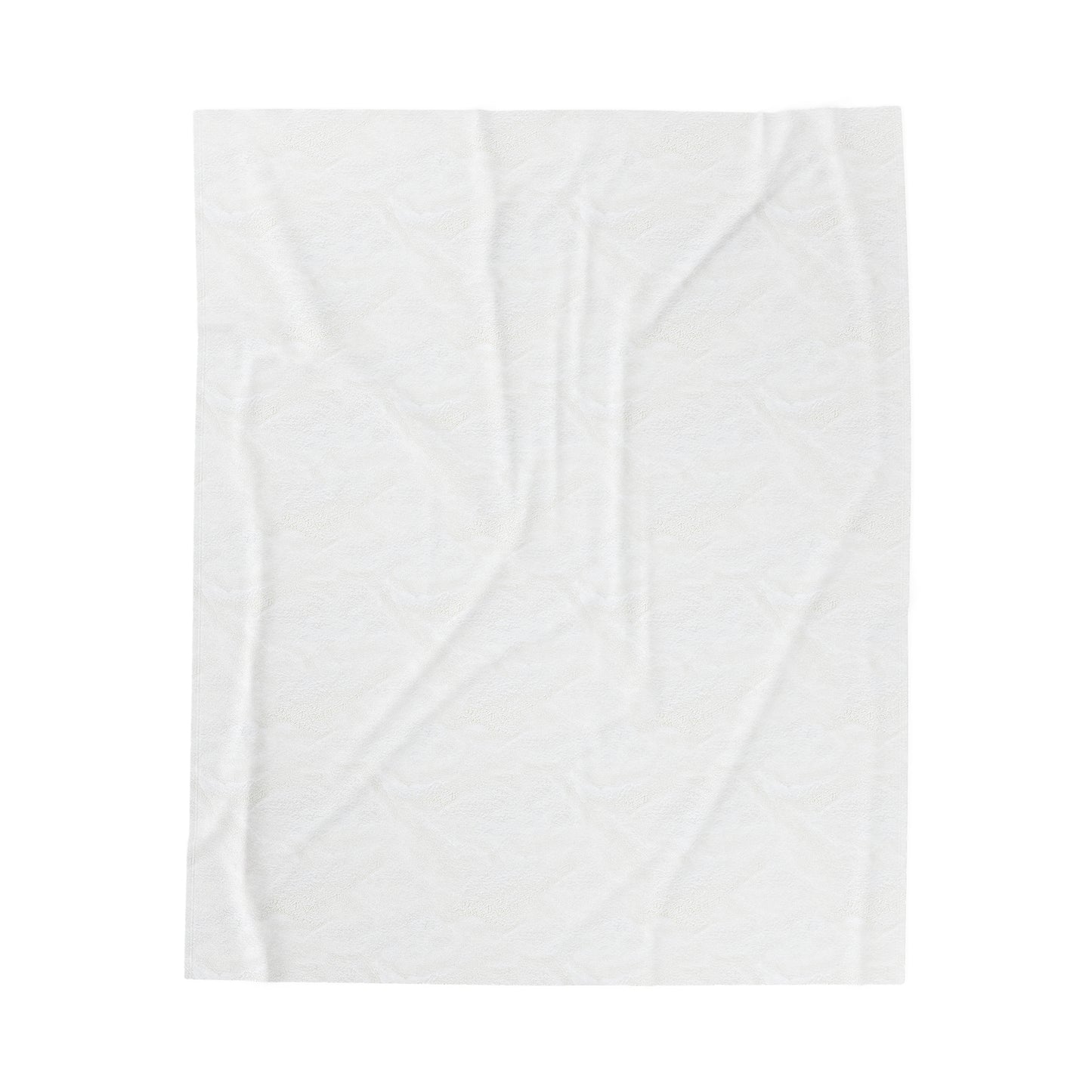 Blue Velveteen Plush Blanket