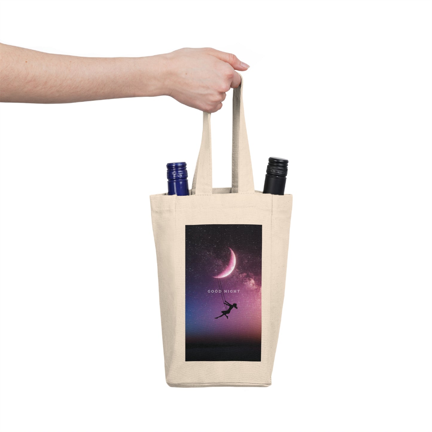 Double Wine Tote Bag