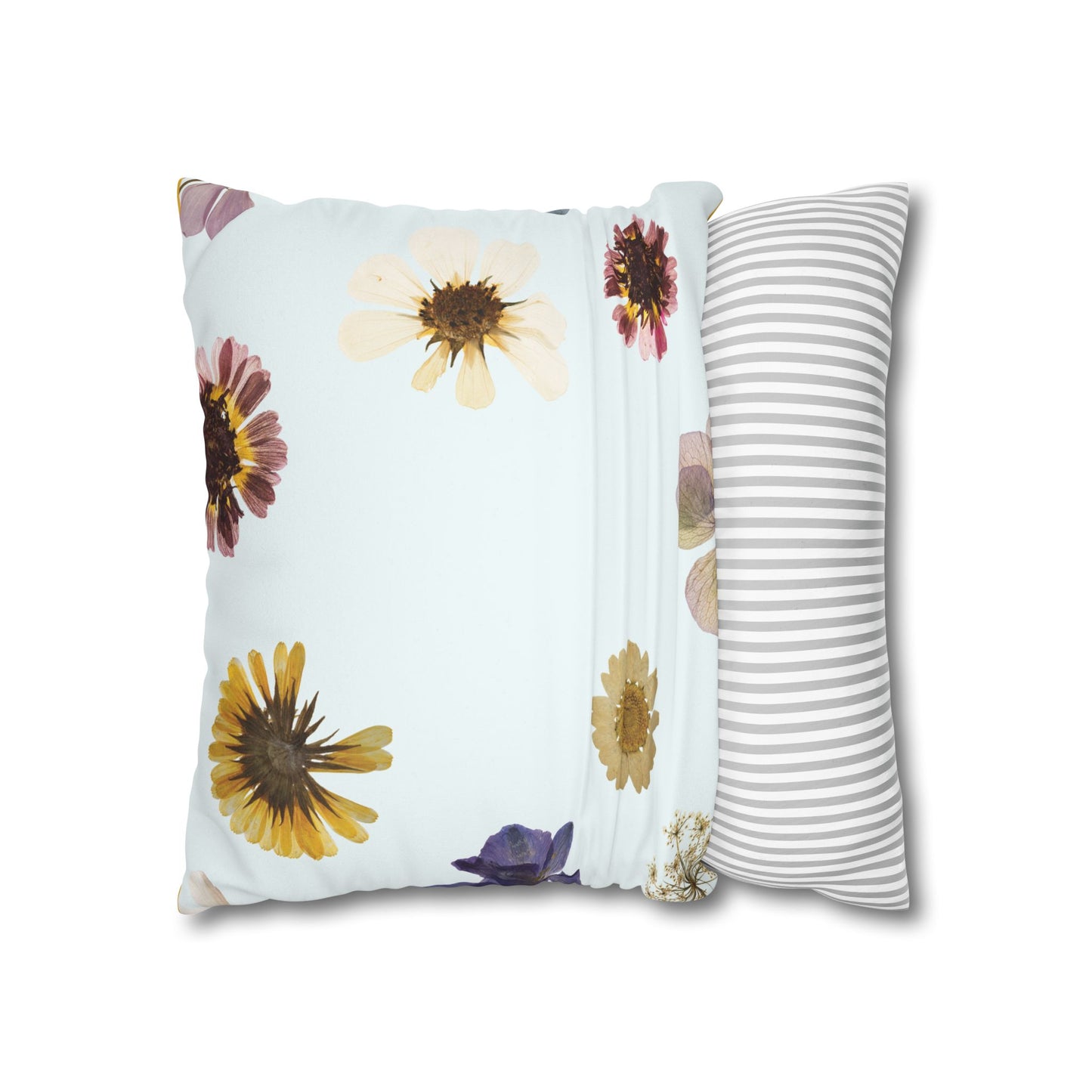 Faux Suede Square Pillowcase