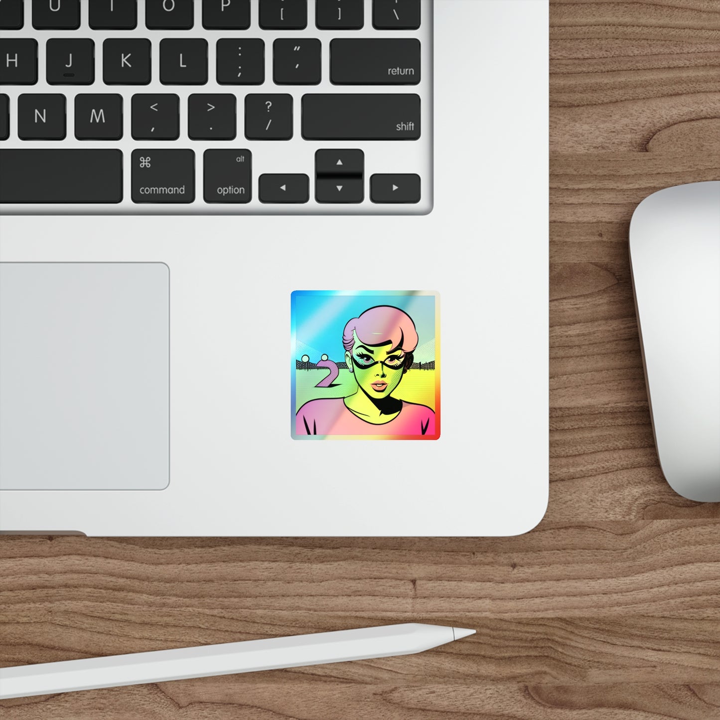 Holographic Die-cut Stickers