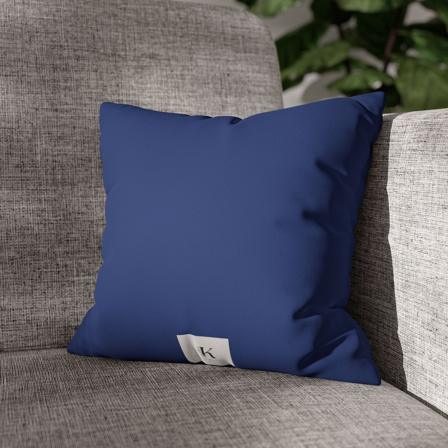 Faux Suede Square Pillowcase