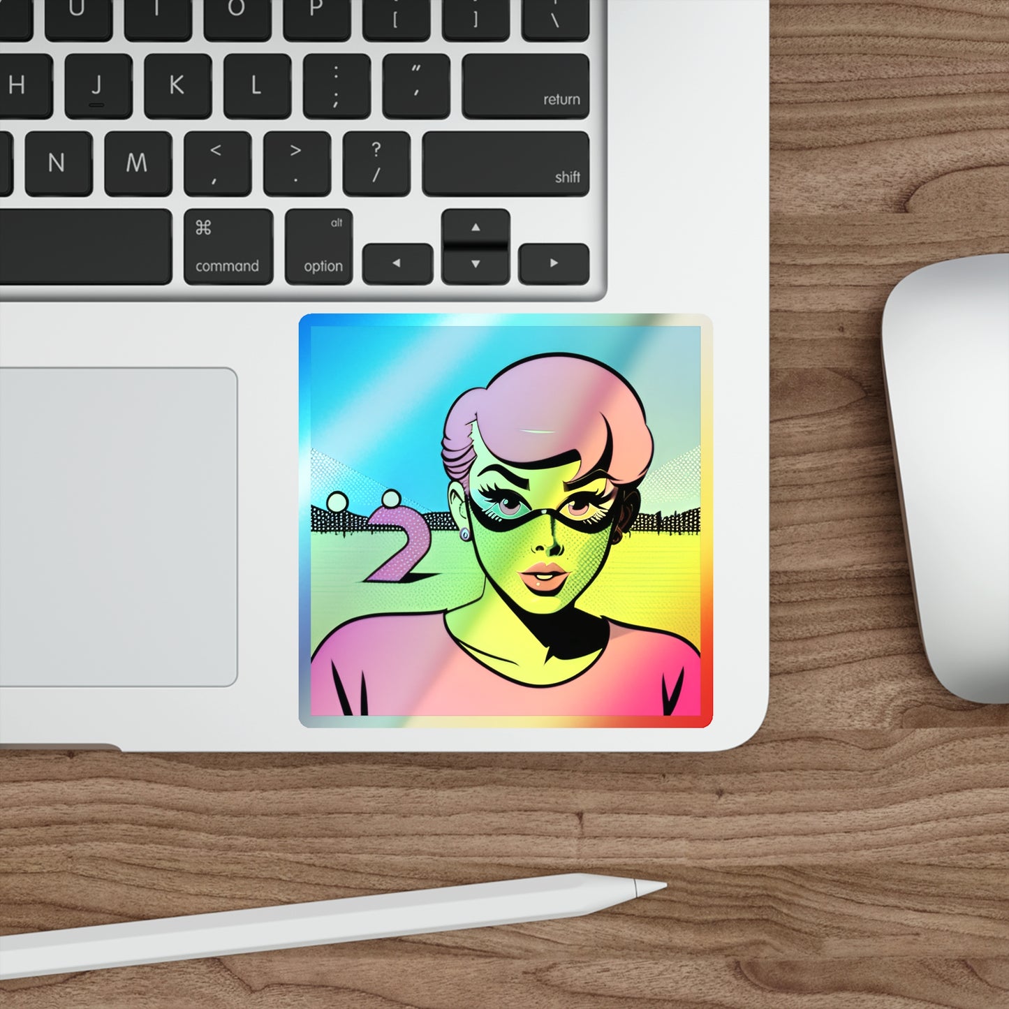 Holographic Die-cut Stickers