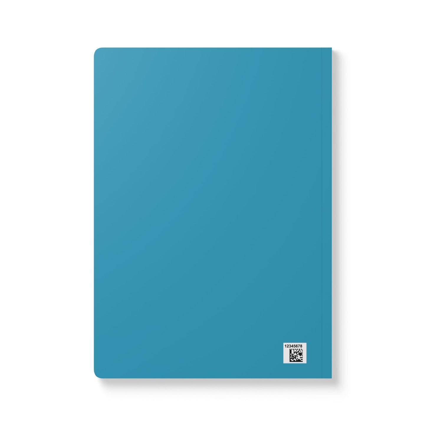 Aqua Blue Softcover Notebook