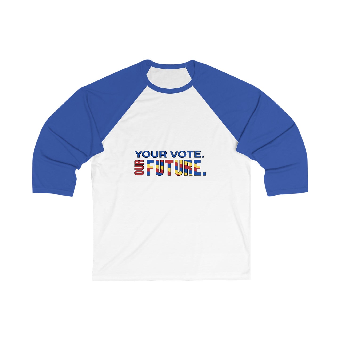 Unisex 3\4 Sleeve Baseball Tee