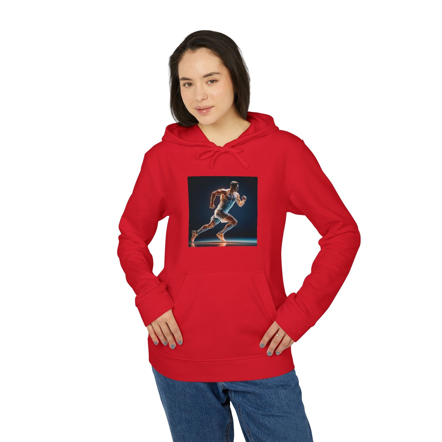 Adidas Unisex Fleece Hoodie