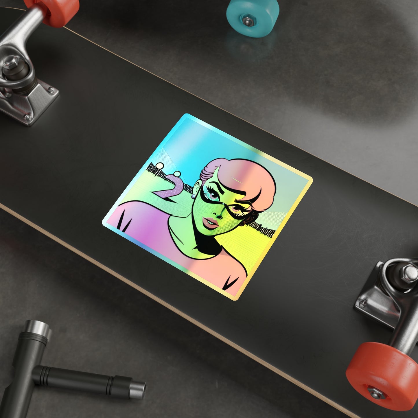 Holographic Die-cut Stickers