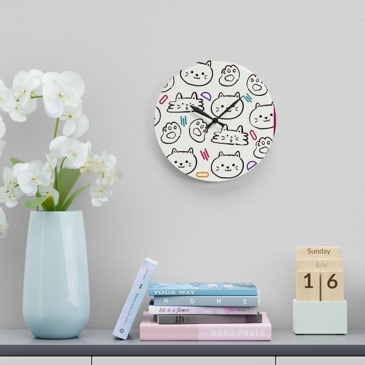 Acrylic Wall Clock