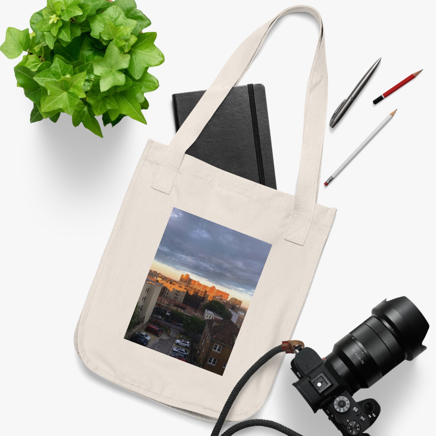 Organic Canvas Tote Bag