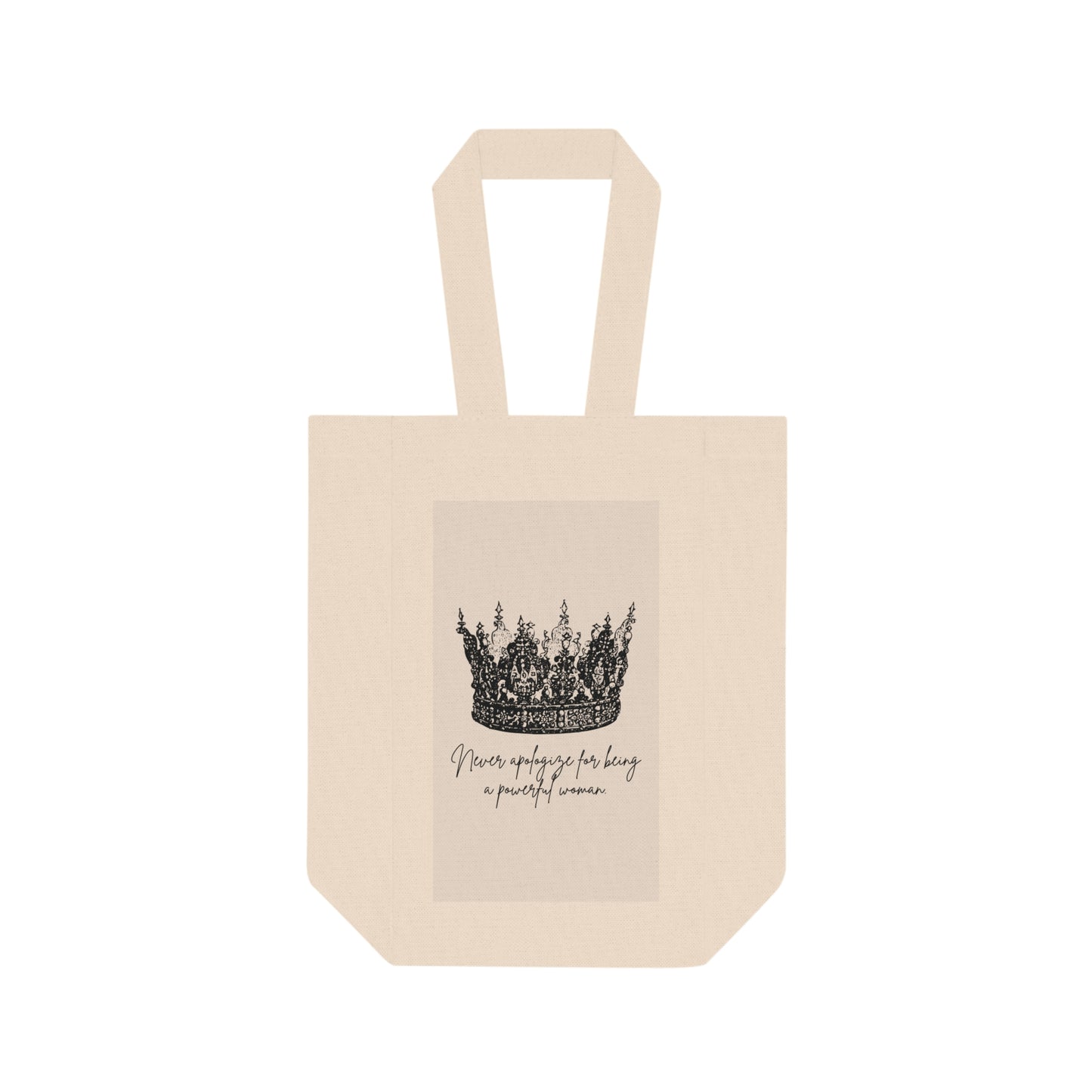 Double Wine Tote Bag