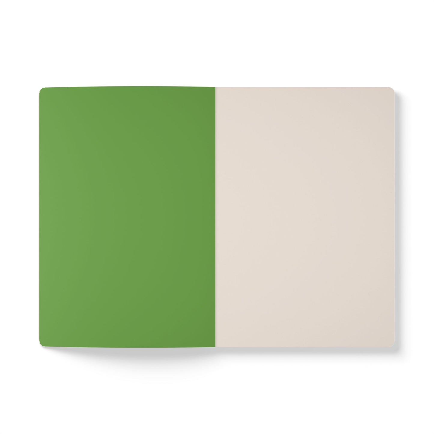 Pale Green Softcover Notebook