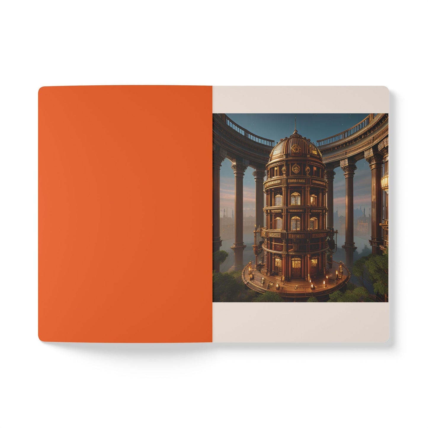 History Softcover Notebook
