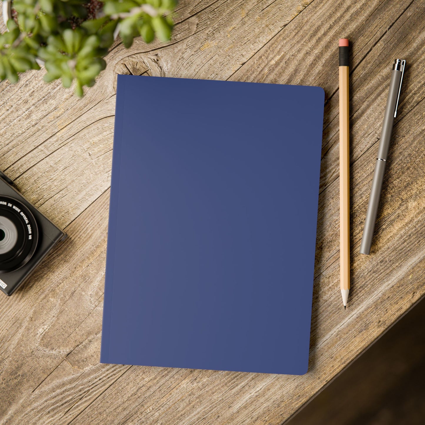 Navy Blue Softcover Journal