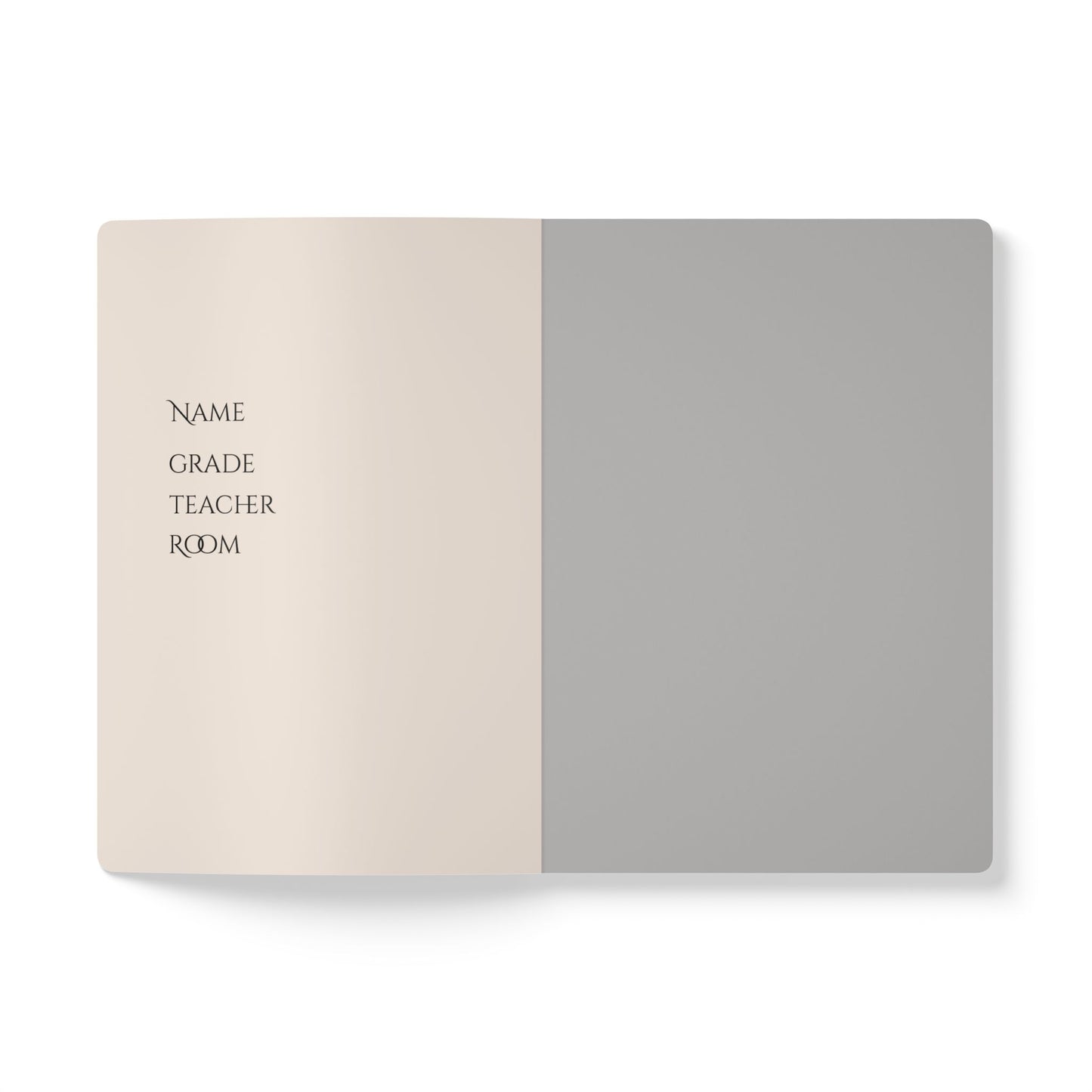 History Softcover Notebook