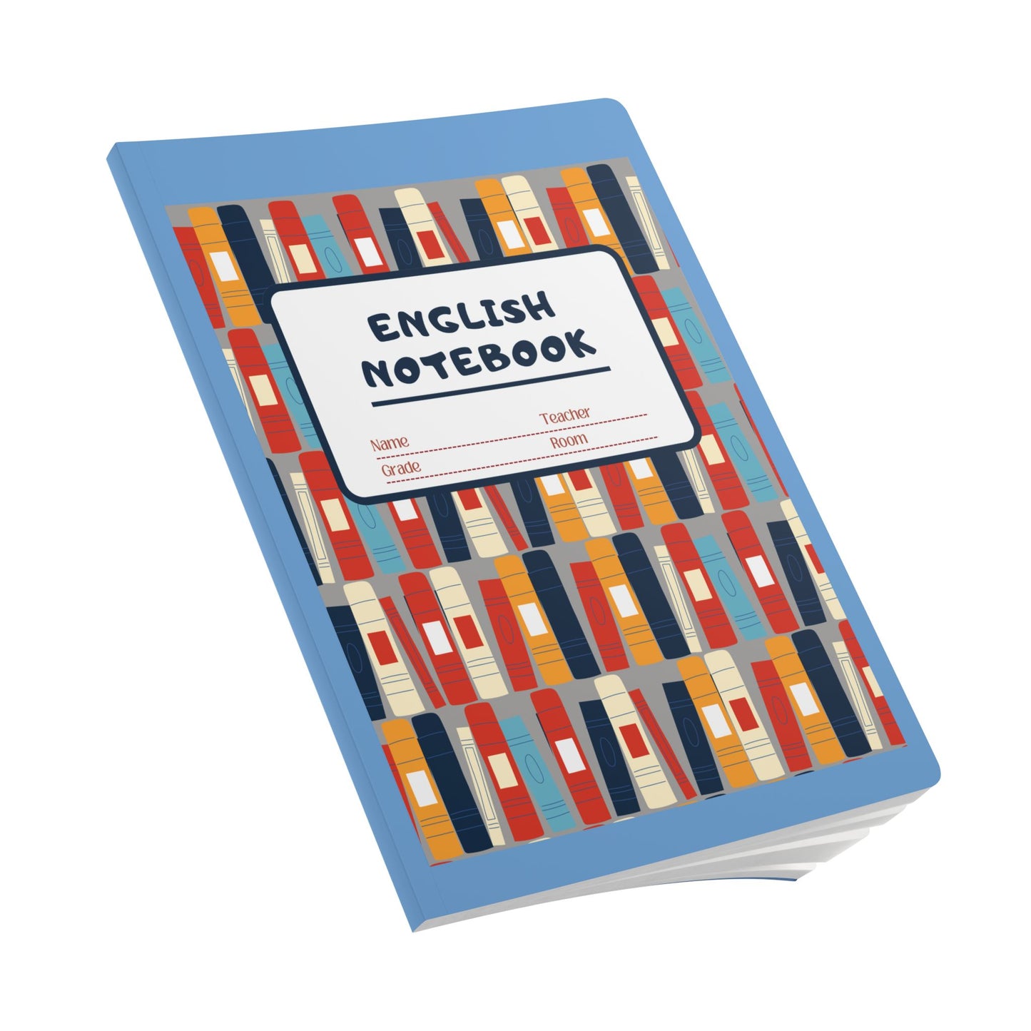 English Softcover Notebook