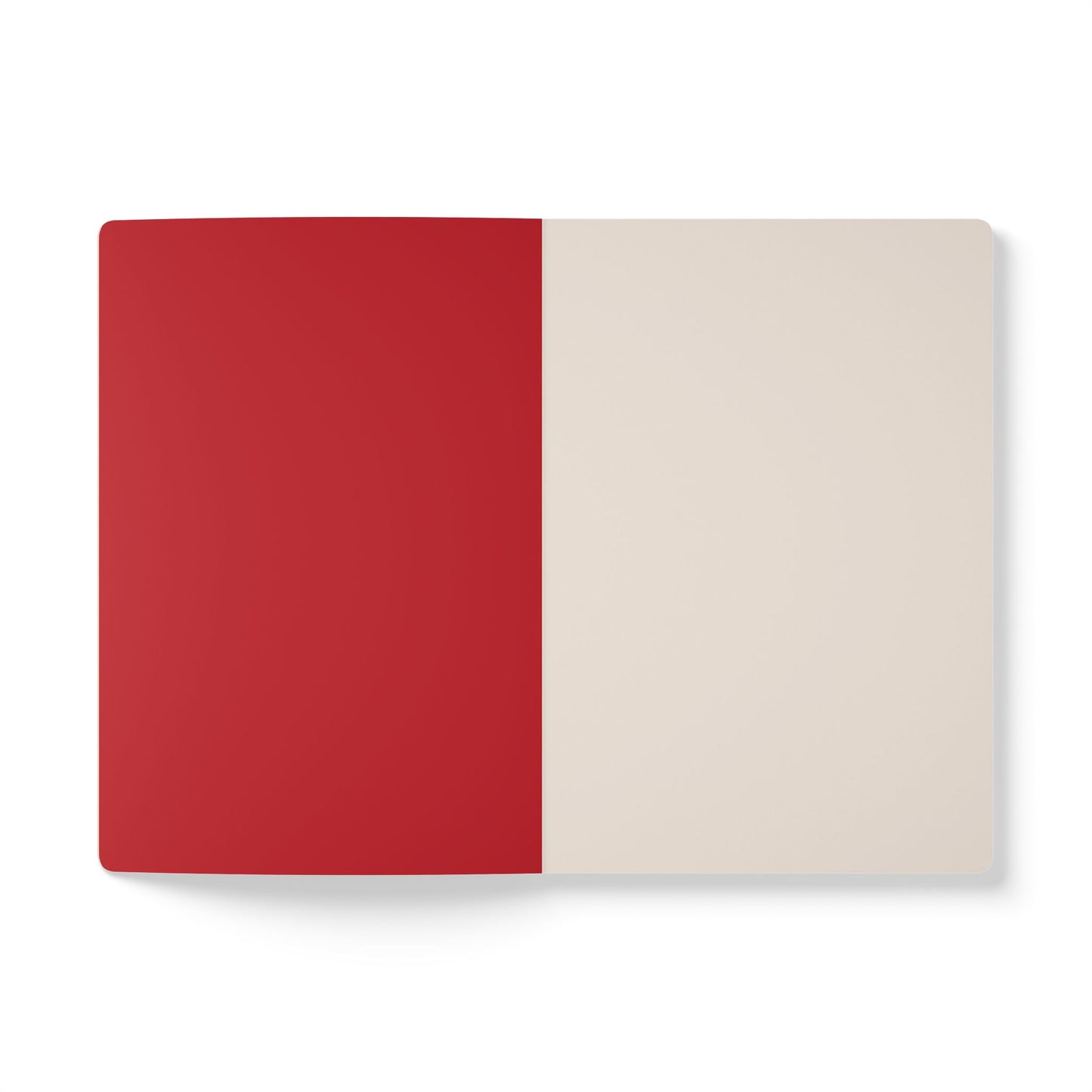 Fire Engine Red Softcover Notebook