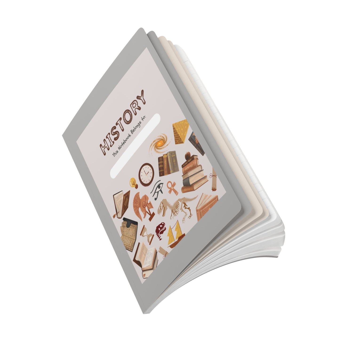 History Softcover Notebook
