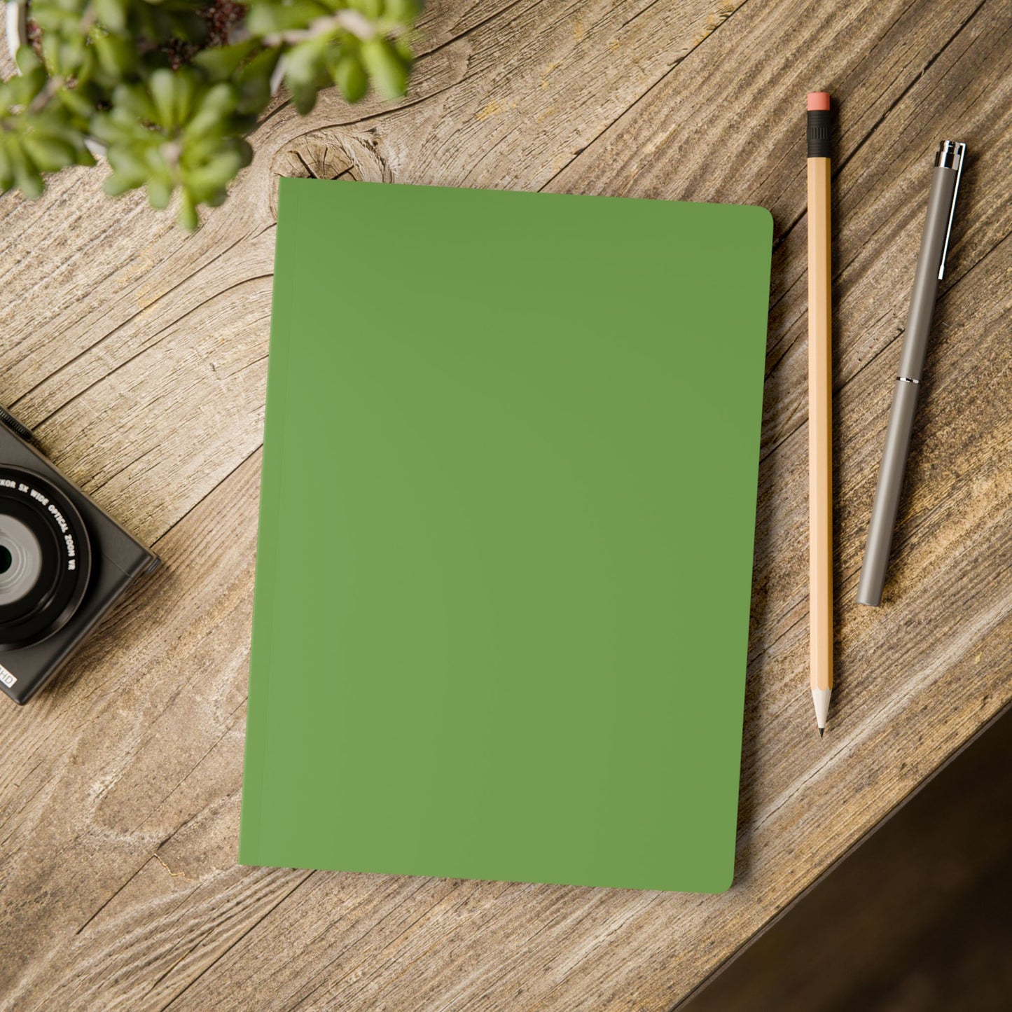 Pale Green Softcover Notebook