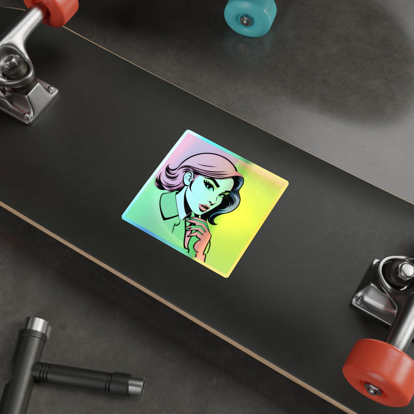 Holographic Die-cut Stickers