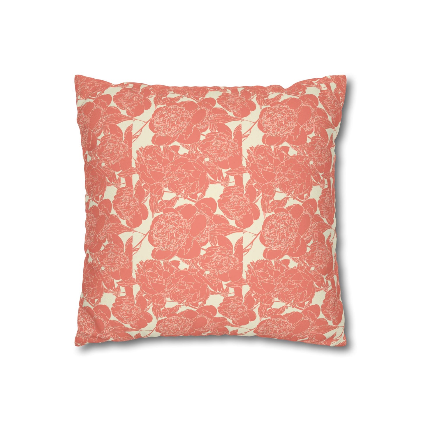 Faux Suede Square Pillowcase