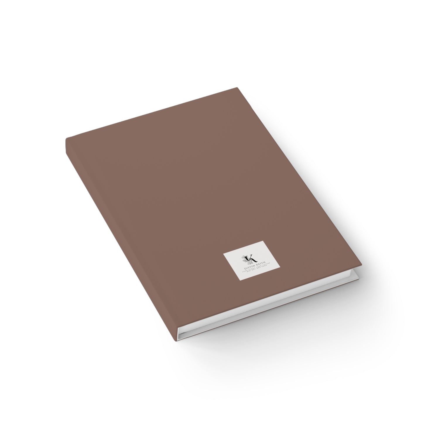 Matte Milk Chocolate Journal Book - Ruled Line