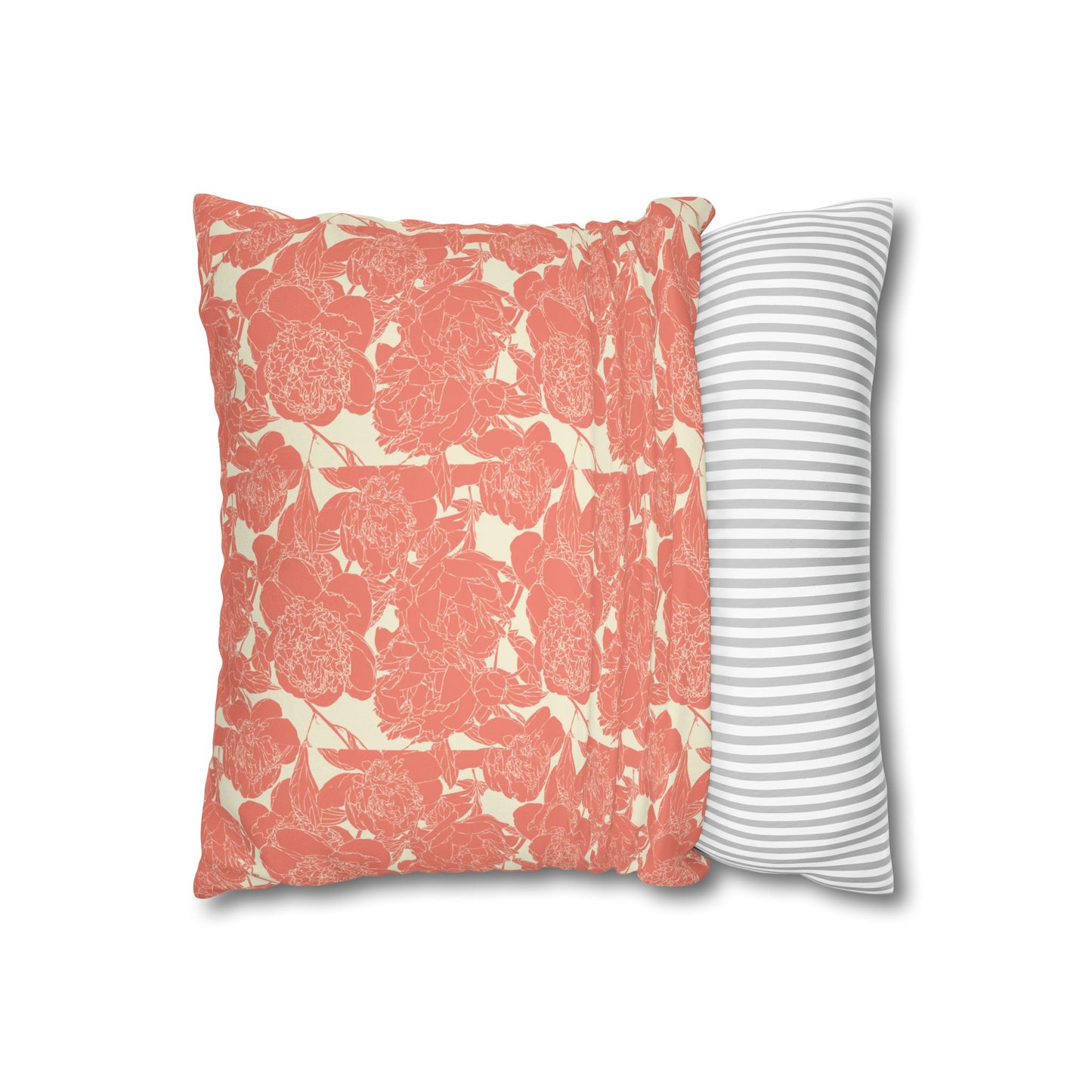 Faux Suede Square Pillowcase