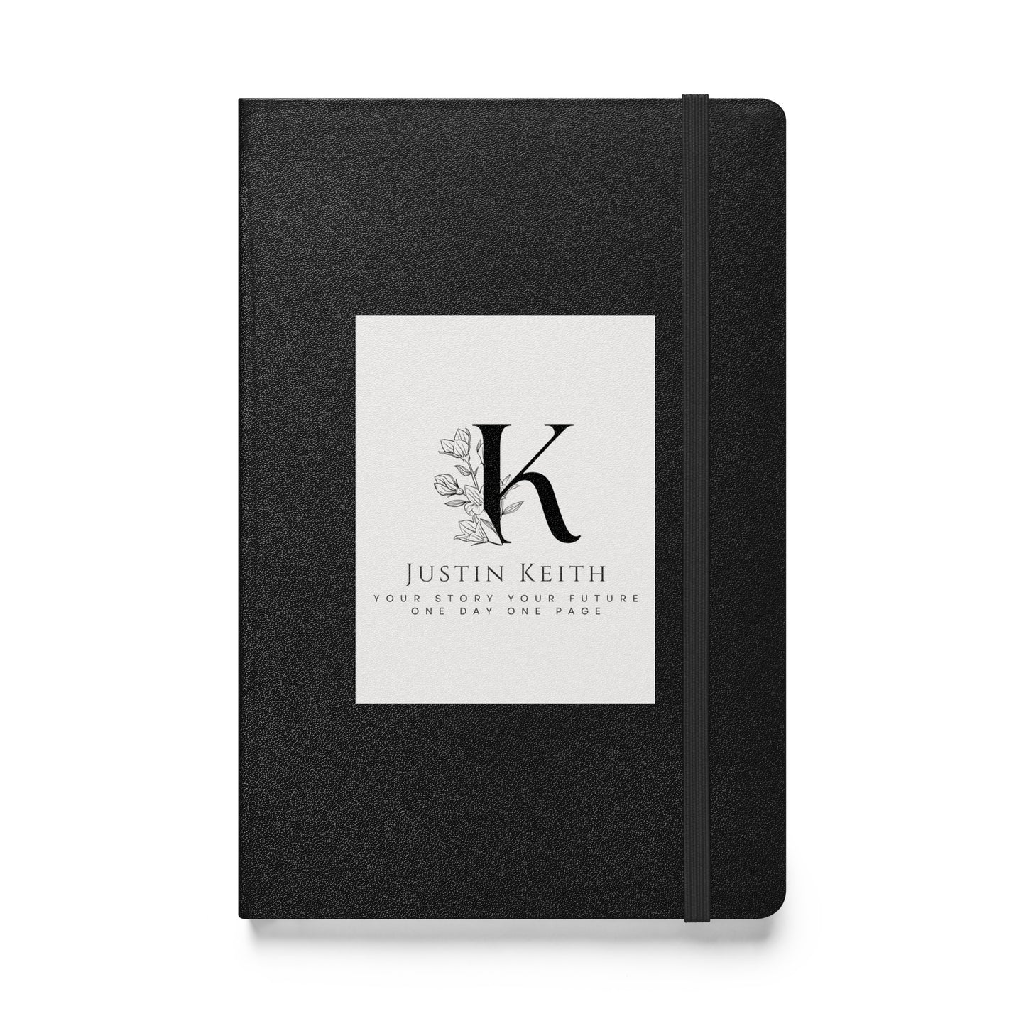 Hardcover bound notebook