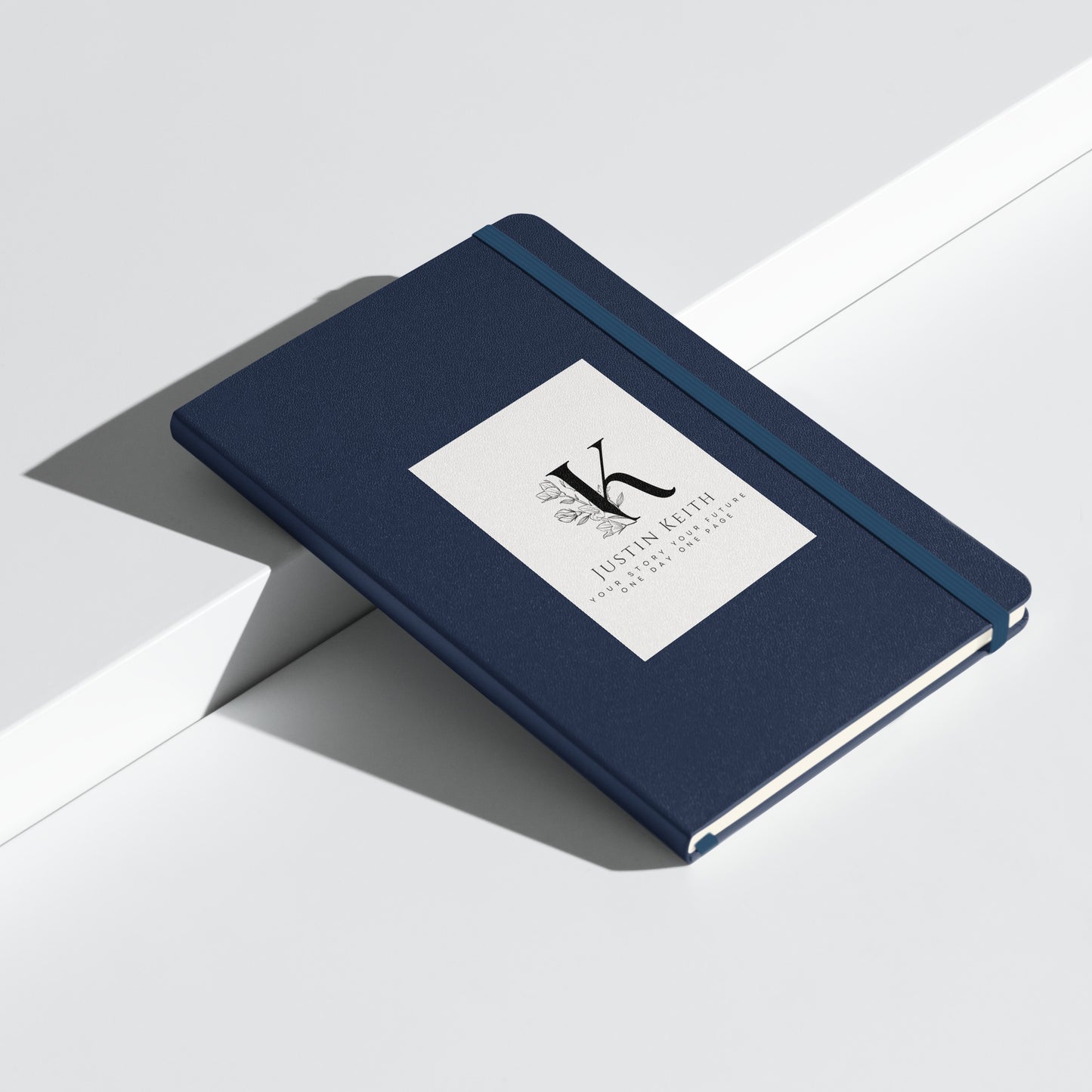 Hardcover bound notebook