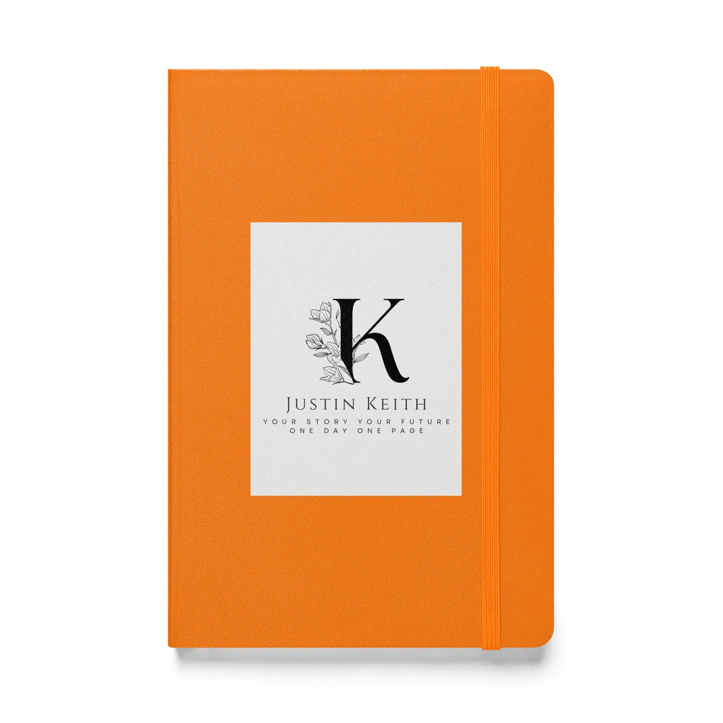Hardcover bound notebook