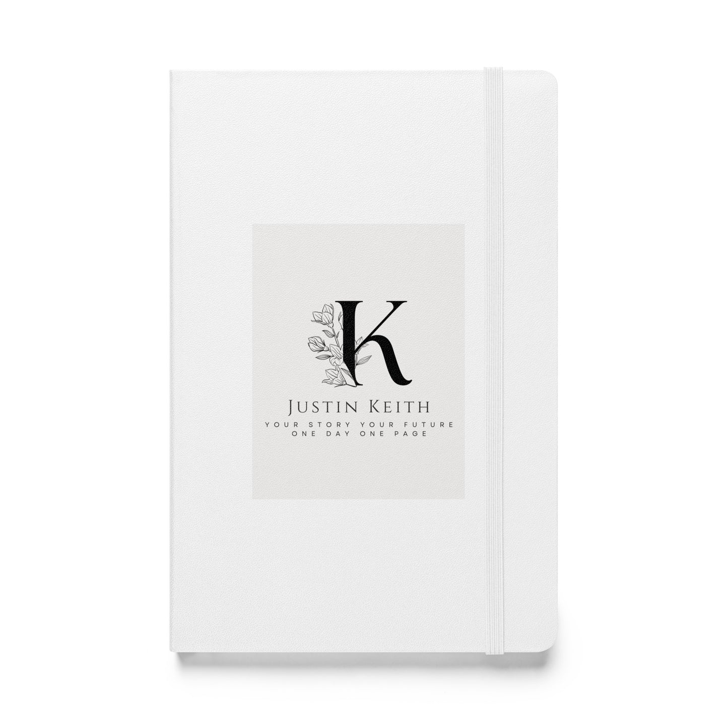 Hardcover bound notebook