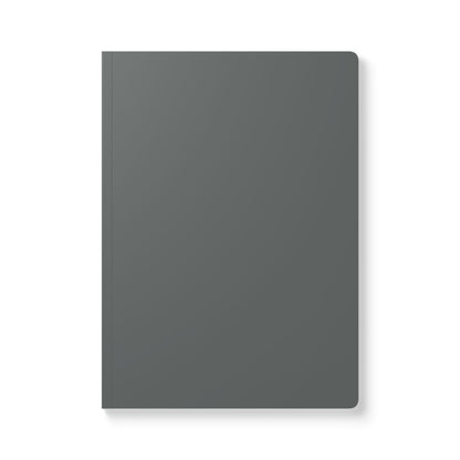 Dark Grey Softcover Notebook